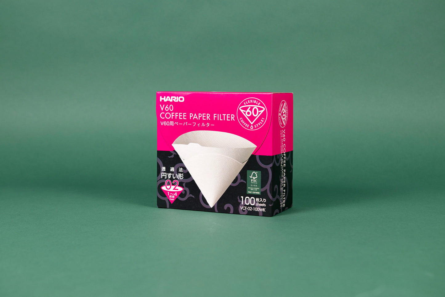 Hario V60 Paper Filters 02 Dripper - Bleached