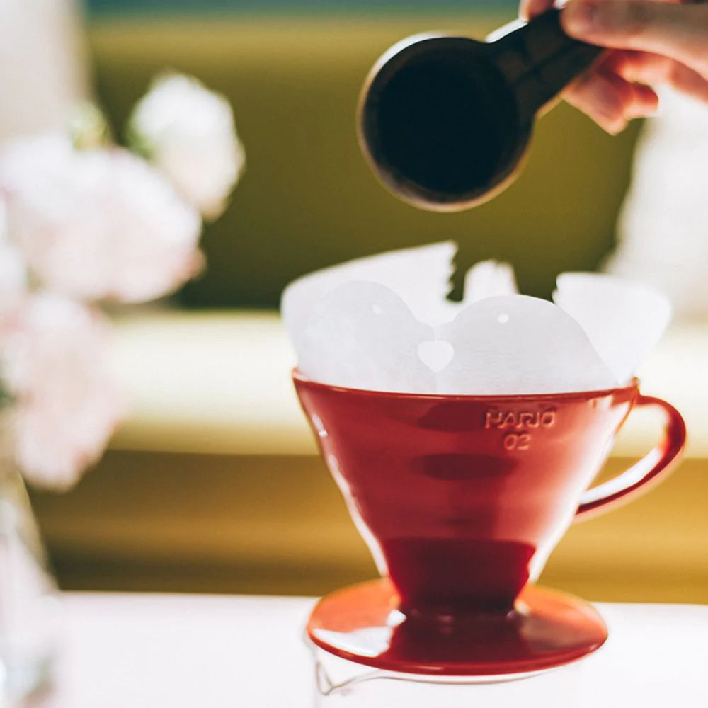 Hario Coffee Dripper V60 02 Ceramic Red